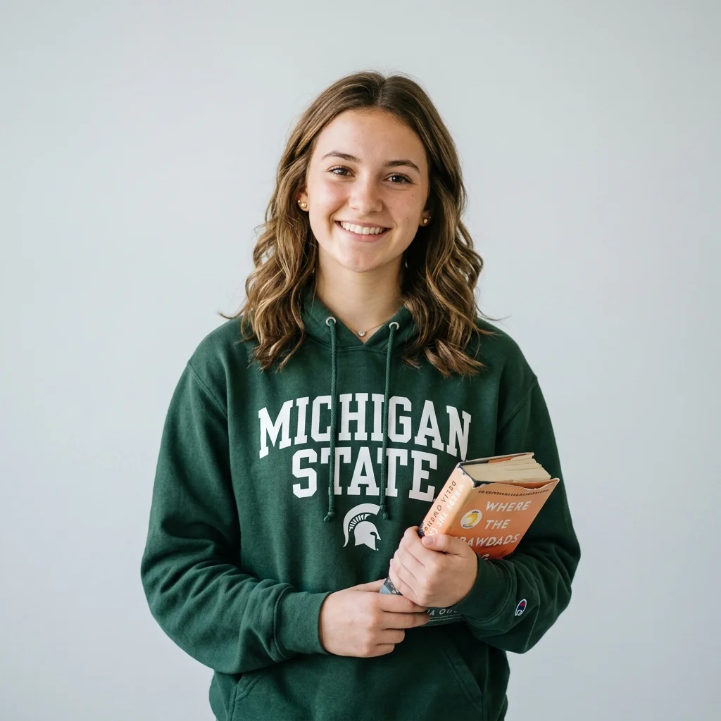American Student Girl